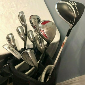 Really Nice Mens Complete Golf Club Set & Bag, Right Handed, Regular Flex