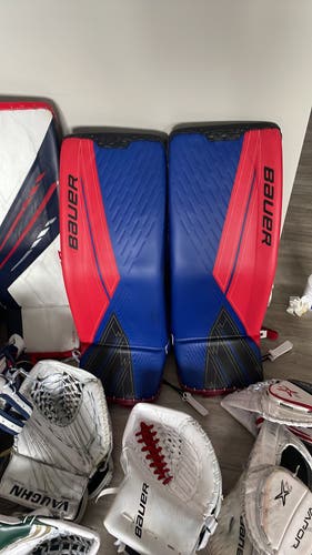 NEW With Tag Bauer Ultrasonic Goalie Leg Pads