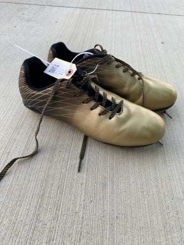 Gold Used Kid's 5.5 (W 6.5) Cleats