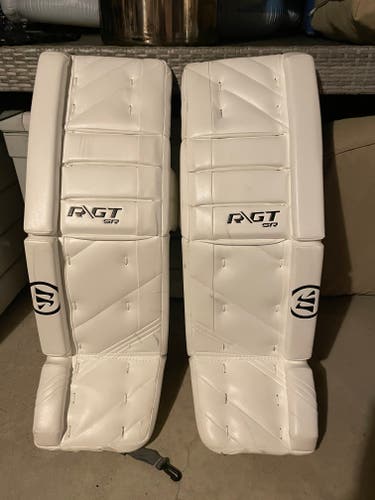 Used 34" + 1.5 Warrior Ritual GT Goalie Leg Pads