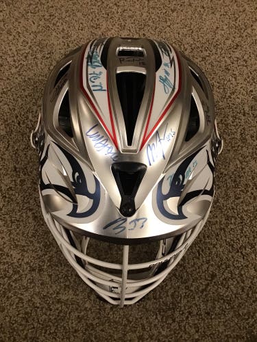 Thompson / Jones signed RARE Bayhawks Lid