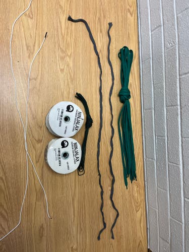 Lacrosse Sidewall String, Shooters, and Colored Strings