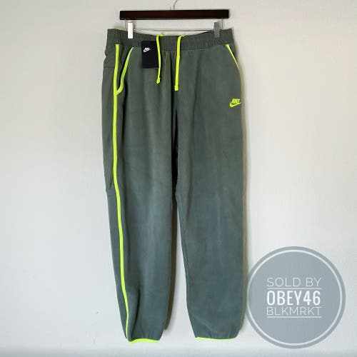 Nike NSW Fleece Sweatpants Green Size L