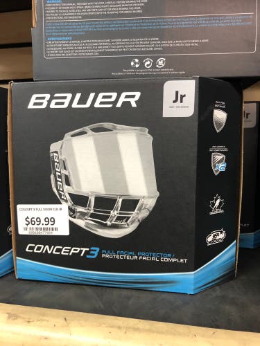 New  Bauer  Concept 3 Helmet