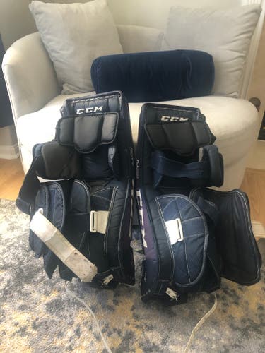 Used 26" CCM Premier P2.5 Goalie Leg Pads