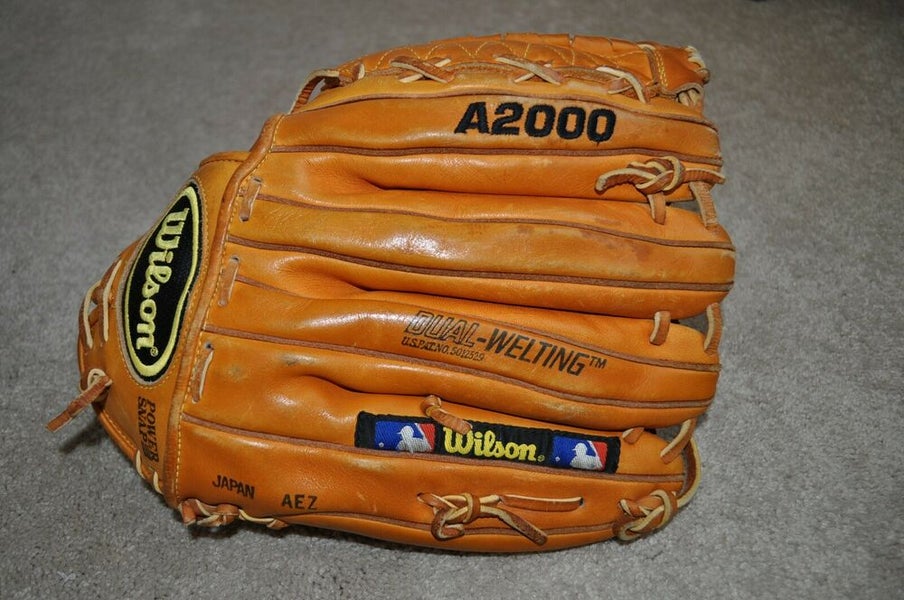 Wilson THE A2000-XLO Brown Leather 12 Baseball Glove RHT, Made in U.S.A.  on eBid United States