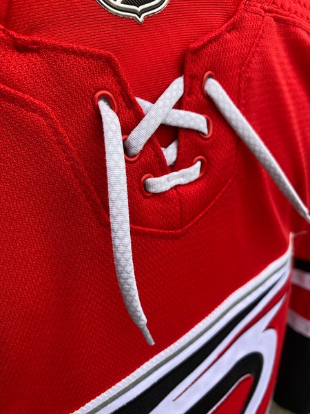 Adidas Carolina Hurricanes Red 25th Anniversary Authentic Hockey Jersey (3XL-60)