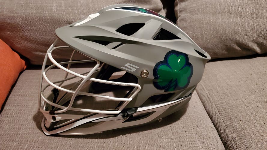 Used Player's Matte Gray Cascade S Helmet