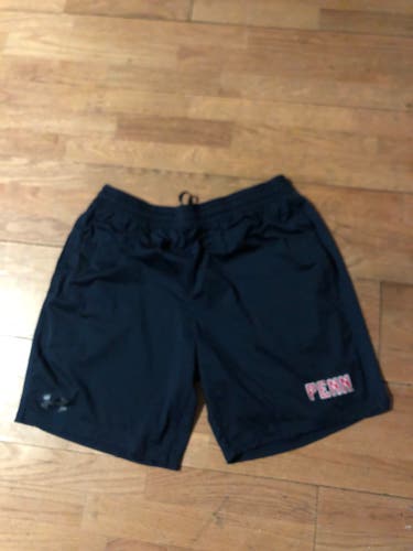 Navy Blue Under Armour UPenn Shorts