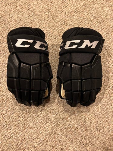 Used CCM HG50 Gloves 15" Avalanche Pro Stock
