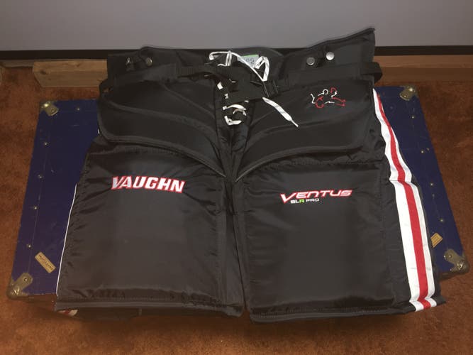 Senior New XL Vaughn Ventus SLR Pro Hockey Goalie Pants Pro Stock
