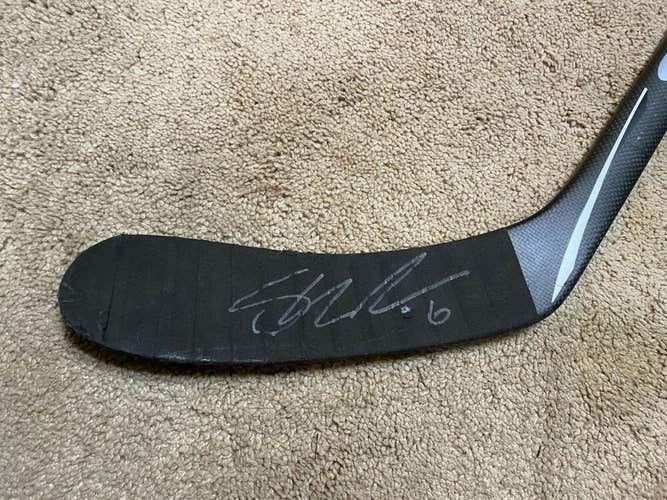 SHEA WEBER Early 2010's Signed Nashville Predators Game Used Hockey Stick COA