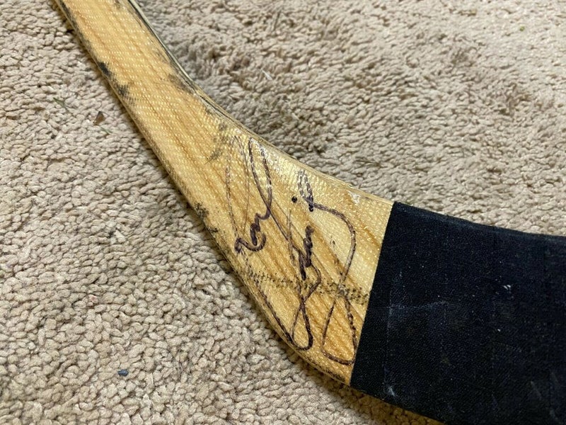 Carolina Hurricanes Autographed Hockey Stick, map23