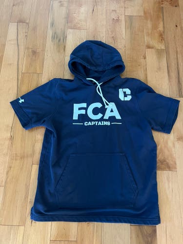 NEW Under Armour FCA Lacrosse Short Sleeve Hoodie