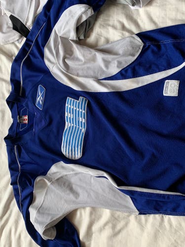 Blue Unisex XL Reebok Pro Stock Jersey