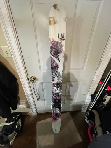 Women's Line Pandora 115 Skis with Bindings