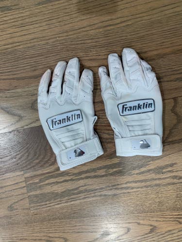 Used Large Franklin Batting Gloves