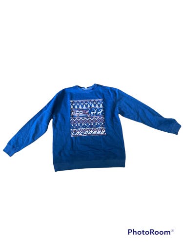 Blue New XL ECD Holiday Sweater