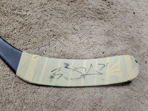 EVGENI MALKIN 2013 Signed Pittsburgh Penguins NHL Game Used Hockey Stick COA 2