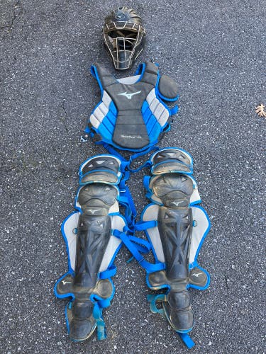 Mizuno Samurai Catcher's Set (royal Blue)