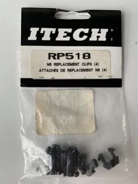 Listing For Munny - 2x ITECH N6 Dangler Throat Guard Neck N6 Replacement Clips Set RP518