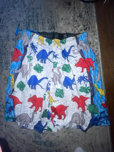Medium Dinosaur Lacrosse Shorts Lacrosse Unlimited