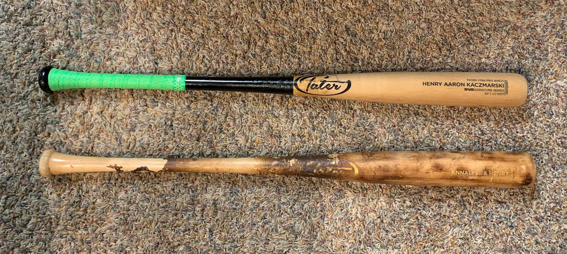 Tater Professional Birch Wood 34” 32 oz Yp66 Bat