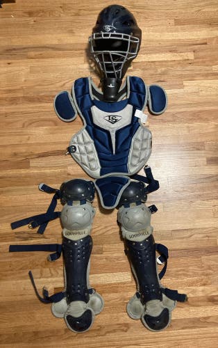 Used Louisville Slugger Catcher's Set