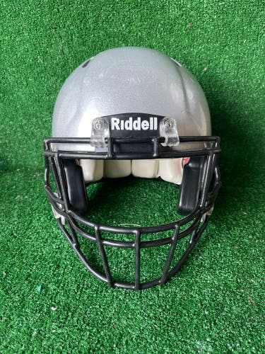 Adult Medium - Riddell Speed Football Helmet - Silver