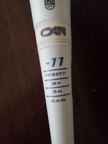 Used 2018 Easton Composite Stealth Bat (-11) 19 oz 30"