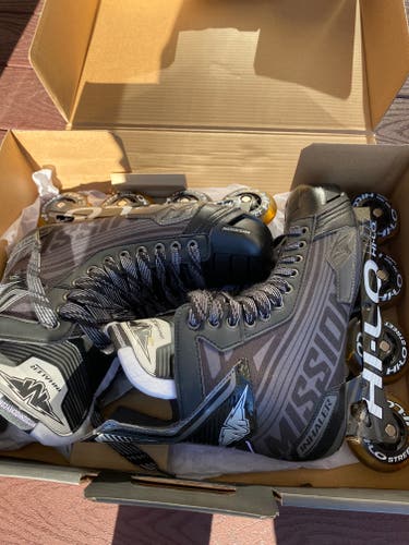 Used Mission Inhaler DS7 Inline Skates Wide Width Size 11