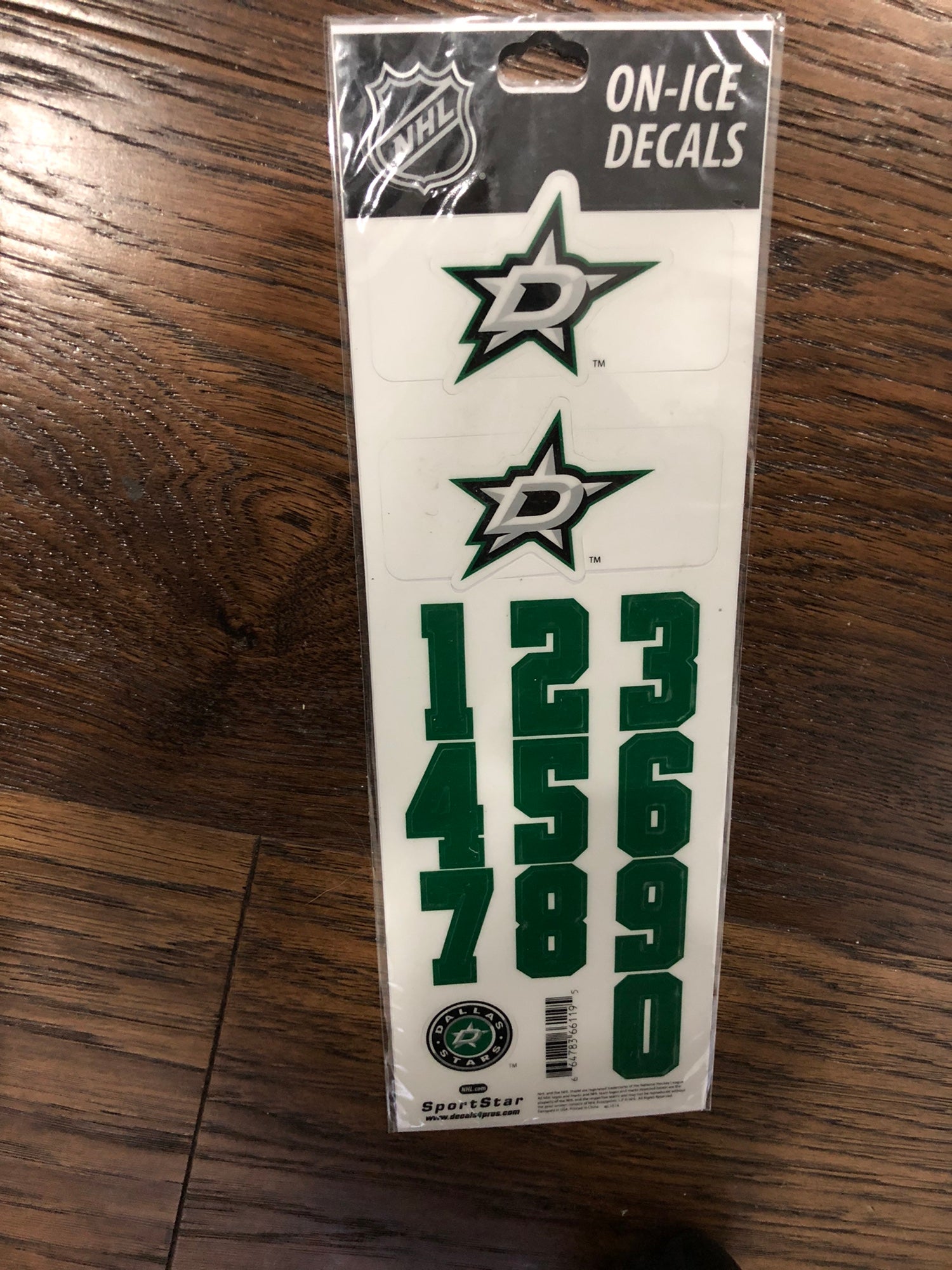 New Medium Bauer ReAkt 100 Helmet PRO NHL HELMET DECAL NUMBERS LOGO