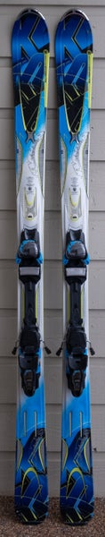 Used Men's 2012 K2 All Mountain Aftershock Skis With Bindings Max Din 14