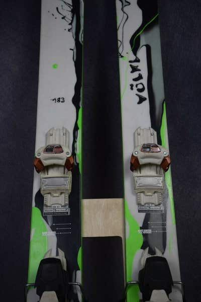 VOLKL SHIRO SKIS SIZE 183 CM WITH MARKER BINDINGS
