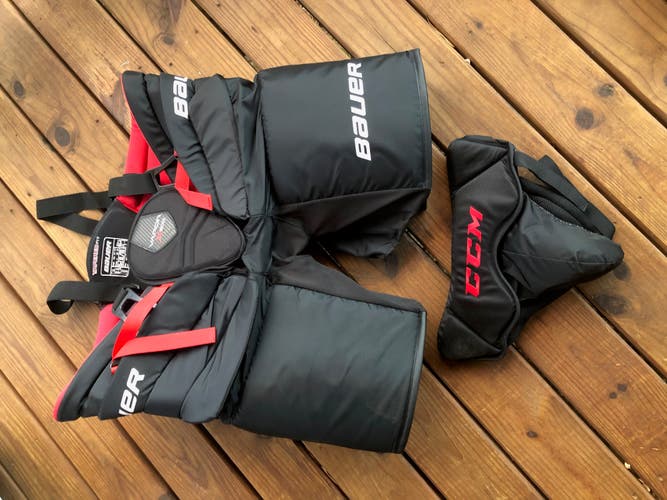 Senior Used XL Bauer Vapor X900 Hockey Goalie Pants