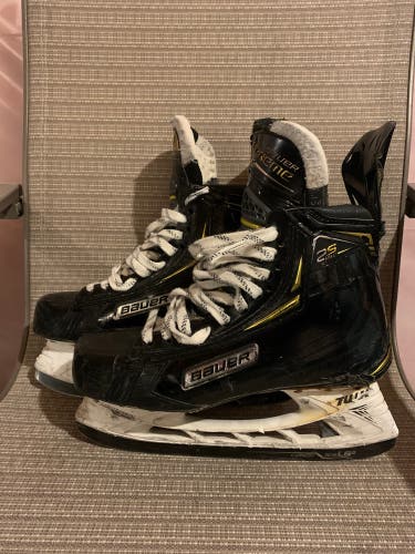 Bauer Supreme 2S Pro Ice Hockey Skates Senior Size 9 With LS5 Blades