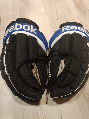 Used Reebok Gloves 15" Pro Stock black/blue
