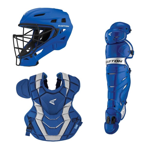 Easton Youth Gametime Elite 3-Box Catcher's Set, Kids, Navy