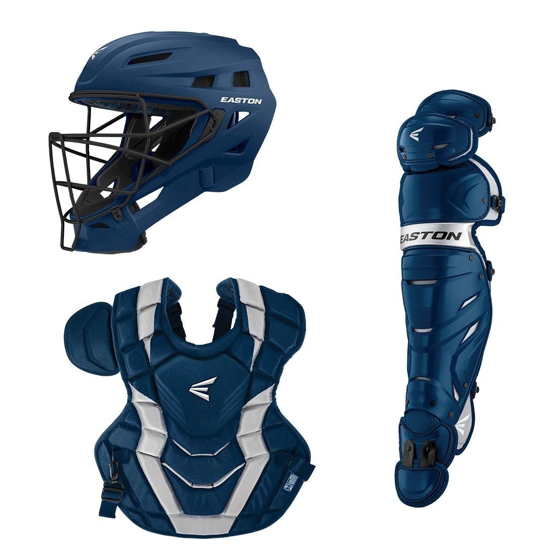 All Star System 7 Adult 16+ Catchers Gear Set NOCSAE CKCCPRO1 - Navy Blue