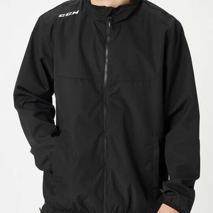 CCM Adult Lightweight Rink Suit Team Jacket Ice Hockey Warm Up Jacket Senior
