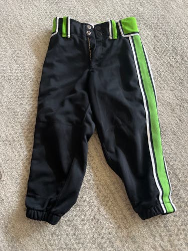 Black Used Size 24 Boombah Pants