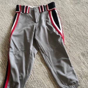 Gray Used Size 28 Boombah Pants