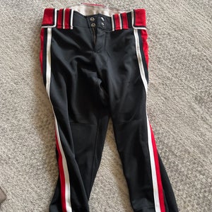 Black Used Size 28 Boombah Pants