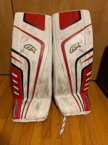 Used 29" Brian's Optik 9.0 Goalie Leg Pads