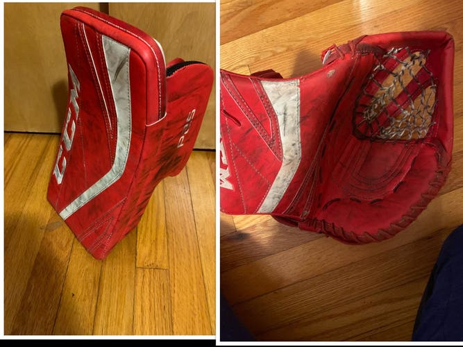 Used CCM P2.5 Glove and Blocker