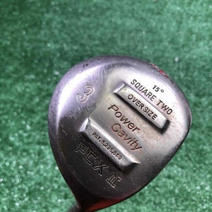Square Two Ower Cavity Pcx Ii 3 Wood Regular 15* Right handed