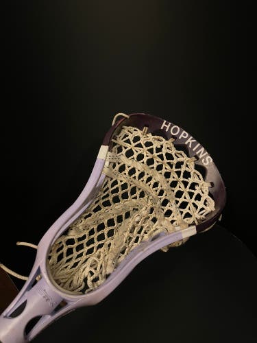Johns Hopkins 125 year anniversary lacrosse stick.