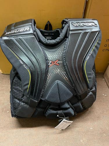 New Medium Bauer Vapor 2X Pro Goalie Chest Protector Black