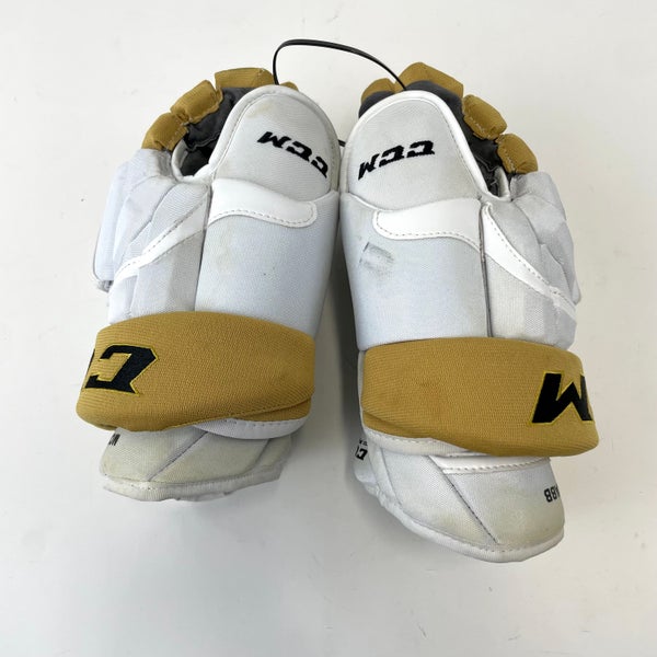 CCM HG97 Vegas Golden Knights NHL Pro Stock Hockey Player Gloves