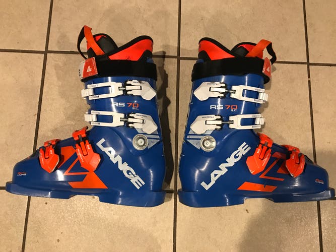 Junior Used Lange Racing RS 70 SC Ski Boots (296 mm)